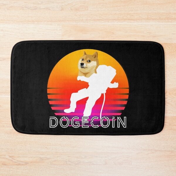 Item preview, Dogecoin DOGE Space Man Sunset designed and sold by Bitcoin-Fashion.