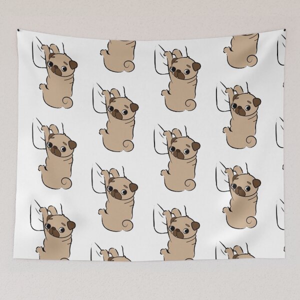 Item preview, Naughty Pug designed and sold by BarnesRobert.