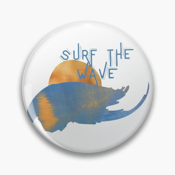 Item preview, Surf The Wave Modern Abstract Art 2 designed and sold by concettaellis.