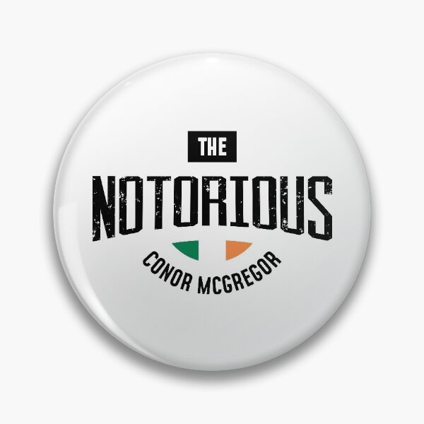 Item preview, "The Notorious" Conor McGregor - Typography 1 - Black designed and sold by Getting  Smashed Co.