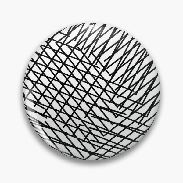 Item preview, geometric line pattern abstract background in black and white designed and sold by Mrvell.