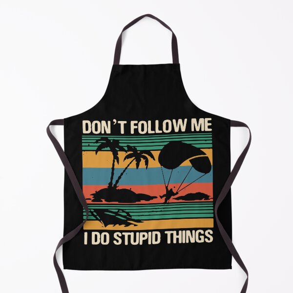Item preview, Don’t Follow Me I Do Stupid Things Vintage Retro designed and sold by smallcatvn.