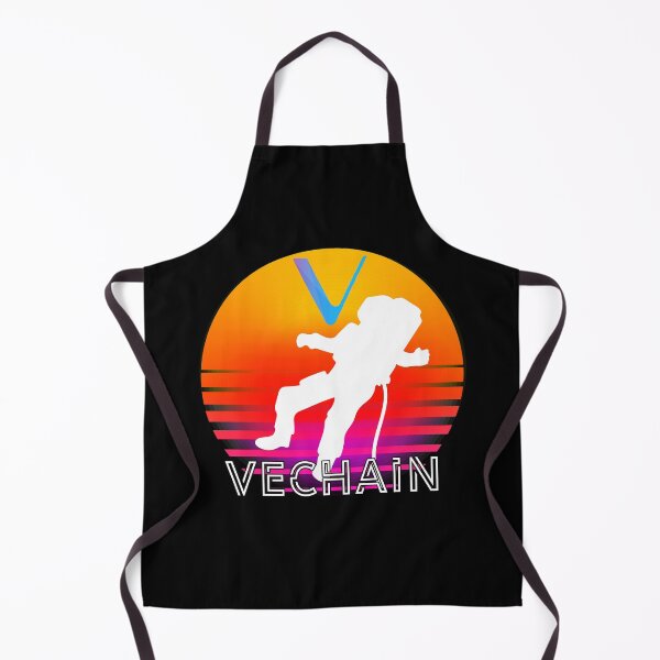 Item preview, Vechain VET Space Man Sunset designed and sold by Bitcoin-Fashion.