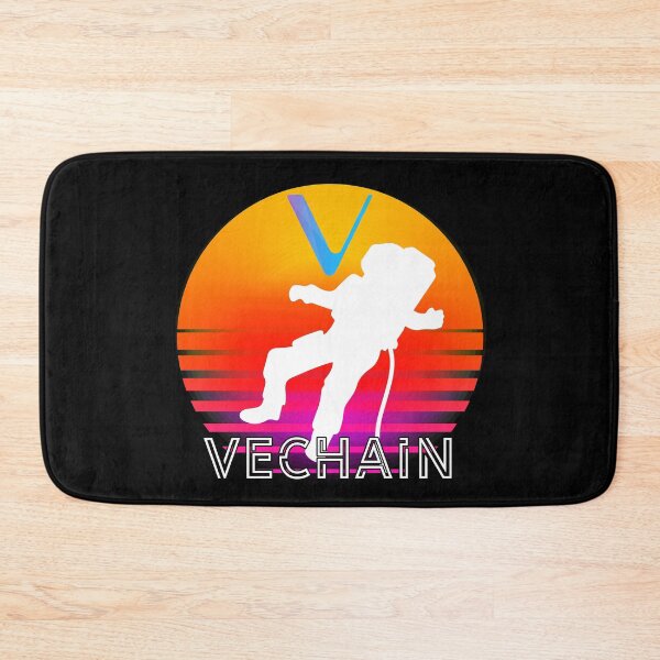 Item preview, Vechain VET Space Man Sunset designed and sold by Bitcoin-Fashion.