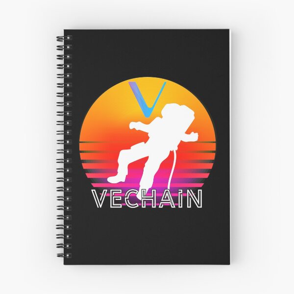 Item preview, Vechain VET Space Man Sunset designed and sold by Bitcoin-Fashion.