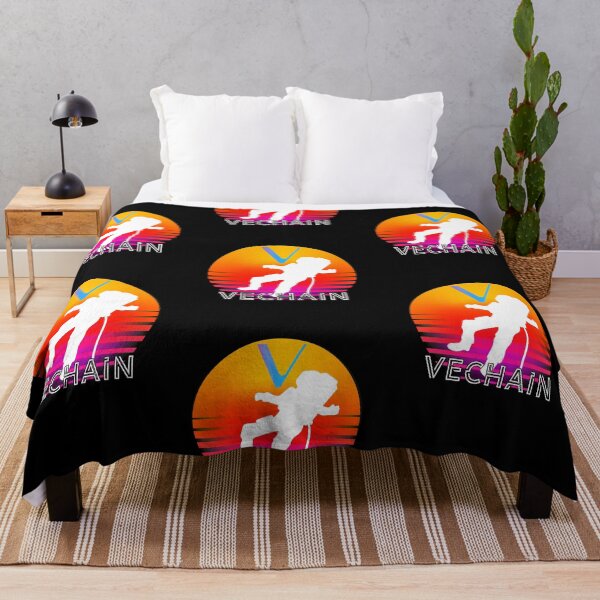 Item preview, Vechain VET Space Man Sunset designed and sold by Bitcoin-Fashion.