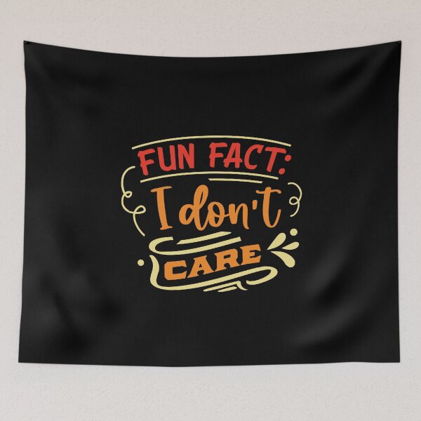 Item preview, Fun Fact - I don't care designed and sold by RoguePixel.