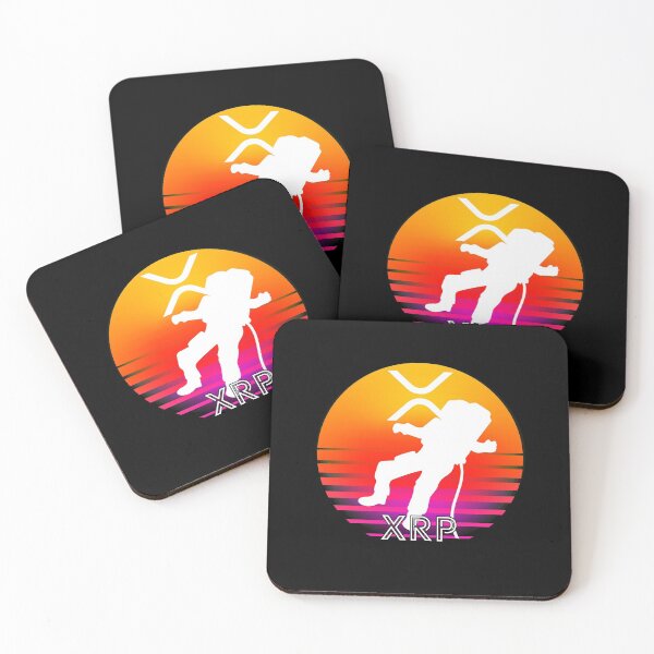 Item preview, Ripple XRP Space Man Sunset designed and sold by Bitcoin-Fashion.