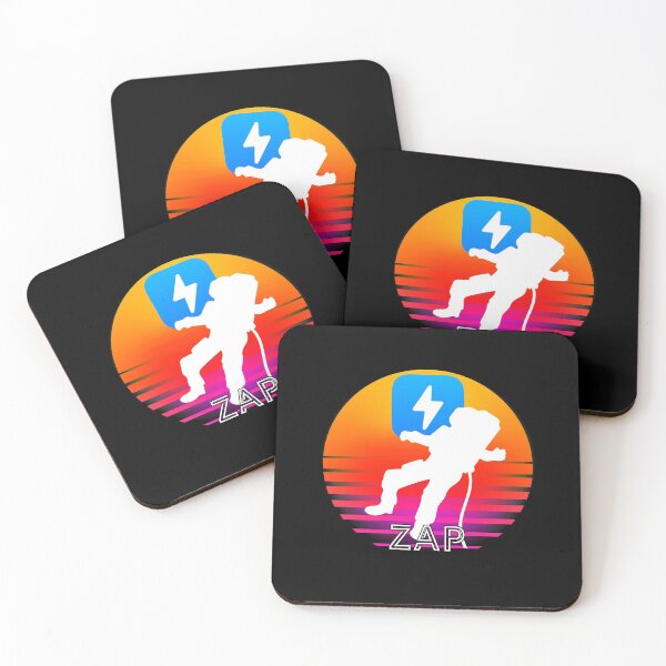 Item preview, ZAP Oracles Cryptocurrency Space Man Sunset designed and sold by Bitcoin-Fashion.