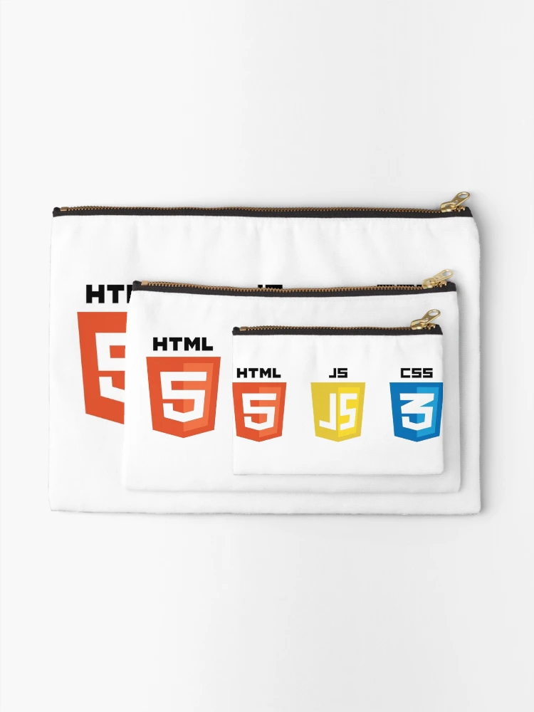 Thumbnail 2 of 4, Zipper Pouch, HTML JS CSS designed and sold by Jugulaire.