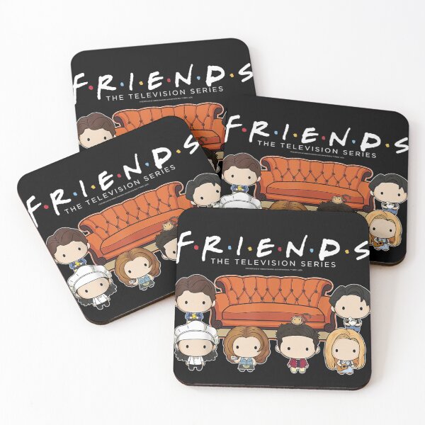 Item preview, Friends Chibi Couch Crew Logo T-Shirt designed and sold by tomoban12.