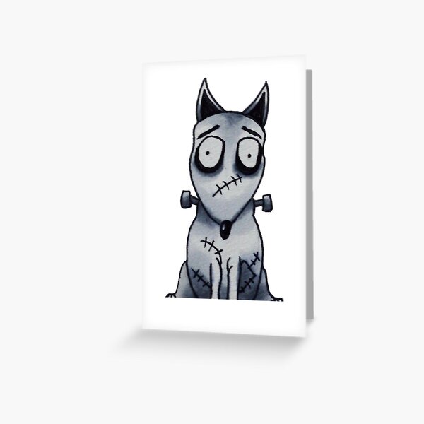 Cartes De Vœux Sur Le Theme Tim Burton Redbubble