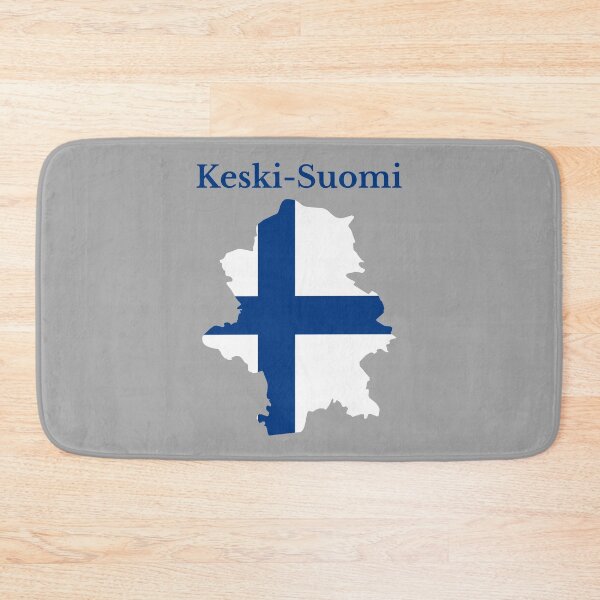 Item preview, Central Finland Region Map, Finland. designed and sold by marosharaf.