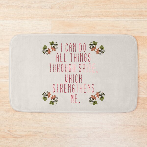 Item preview, I CAN DO ALL THINGS THROUGH SPITE FUNNY NEEDLEPOINT 2 designed and sold by aydapadi.