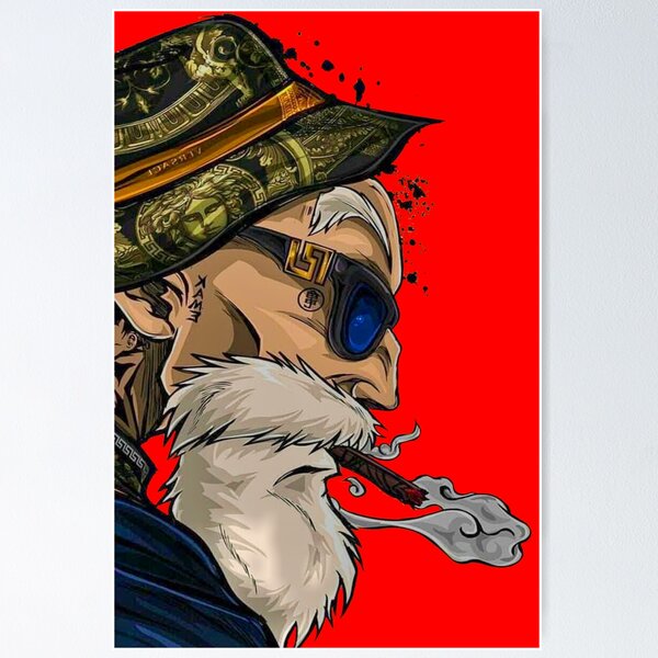 Goku Ultra Insinct 'Drip' Poster | Framed Art | Hip Hop Swag | DBZ | NEW |  USA