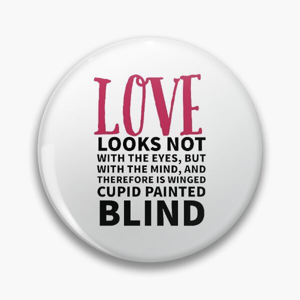 Item preview, Love is blind designed and sold by Store Artilia.
