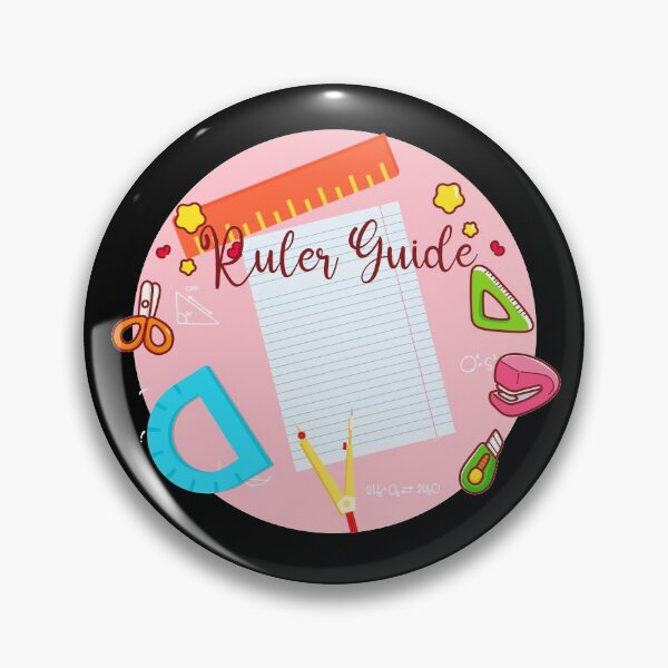 Item preview, ruler guide -School supplies designed and sold by 0umStore.