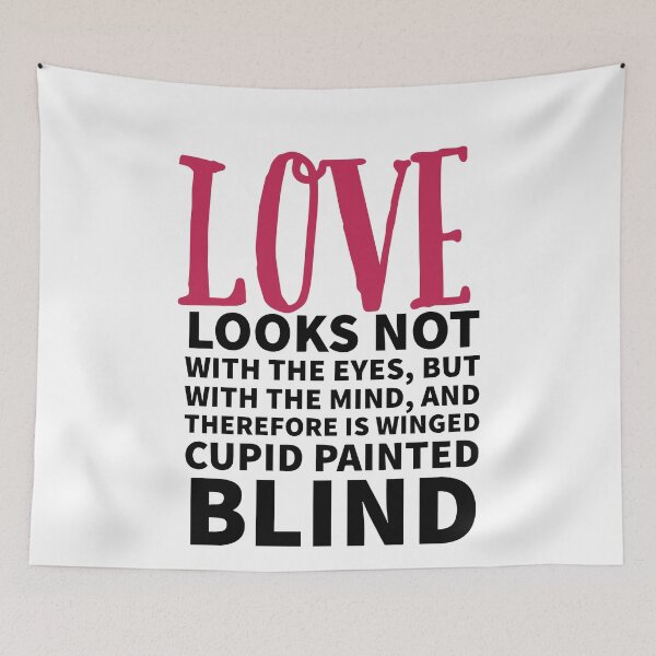 Item preview, Love is blind designed and sold by Store Artilia.