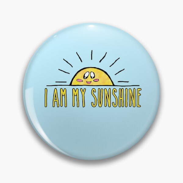 Item preview, Happy 'I Am My Sunshine' Rising Sun designed and sold by Bumblefuzzies.