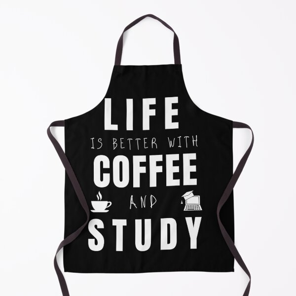 Item preview, Life is Better With Coffee And Study | Coffee and study For Gift | Funny Gift For Student  designed and sold by BECOOOL.
