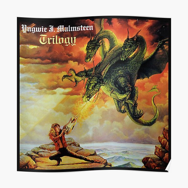 Yngwie Malmsteen Posters Redbubble