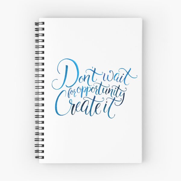 Item preview, Don't wait for opportunity. Create it.  designed and sold by Anna Kutukova.