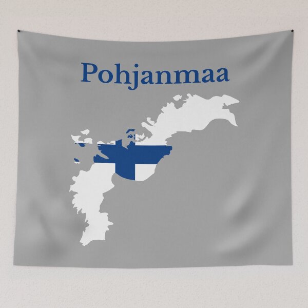 Item preview, Ostrobothnia Region Map, Finland. designed and sold by marosharaf.