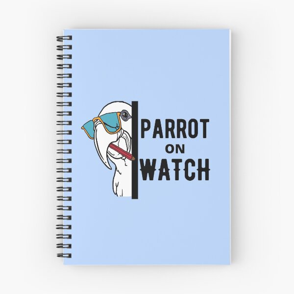 Item preview, Parrot on watch designed and sold by Tanya Mihe.