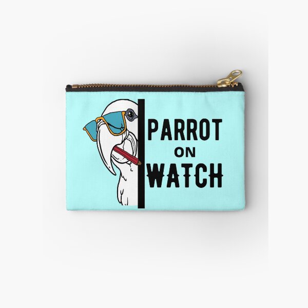 Item preview, Parrot on watch designed and sold by Tanya Mihe.
