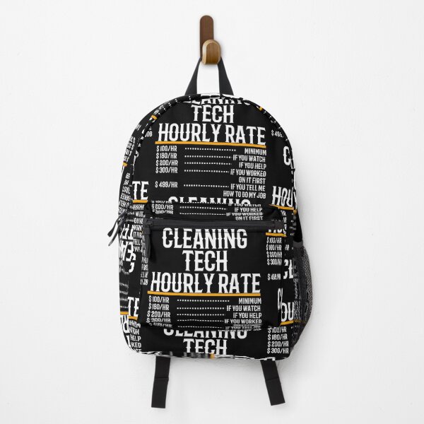 Item preview, Cleaning Tech Hourly Rate designed and sold by TeesYouWant.