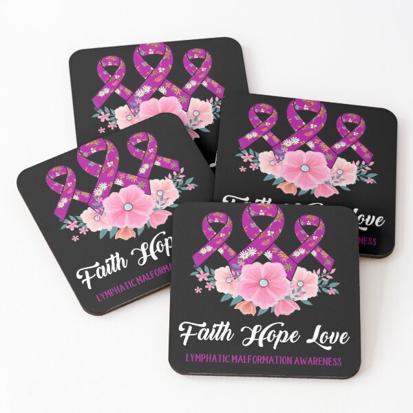 Item preview, Faith Hope Love Lymphatic Malformation Awareness designed and sold by frechettee.