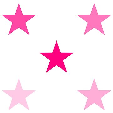 Pink Stars 2 Pack | Sticker