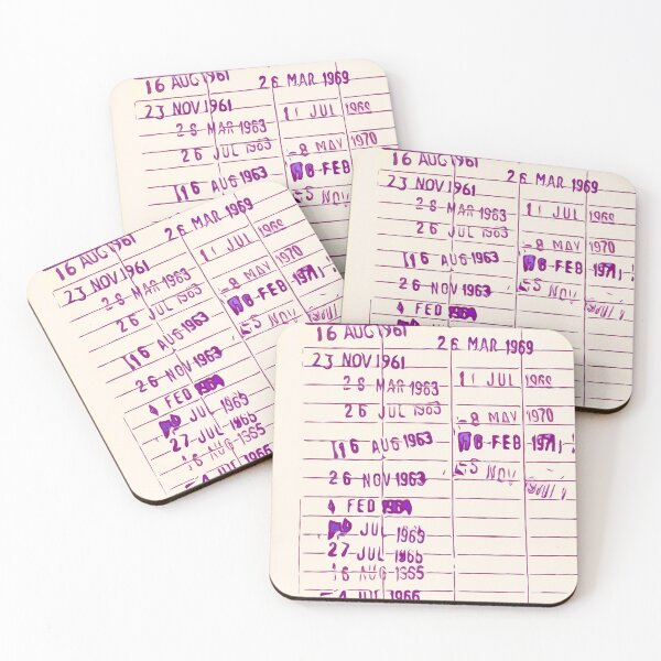 Item preview, Library Borrower Card designed and sold by flickertoaflame.