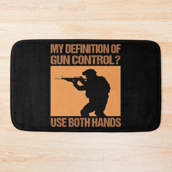 Item preview, My Definition Of Gun Control? Use Both Hands funny quote for guns owners,guns lovers,military gift,gift for soldiers, gift for gangsta lovers ,dad gift,boyfriend gift , birthday gift designed and sold by T-Spring ★★★★★.