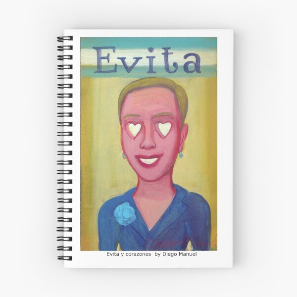 Item preview, Evita with hearts  designed and sold by Diego Manuel Rodriguez.