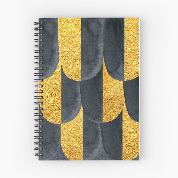 Item preview, Gold Grau Feathers Geometric Design  designed and sold by BilgePaksoylu.