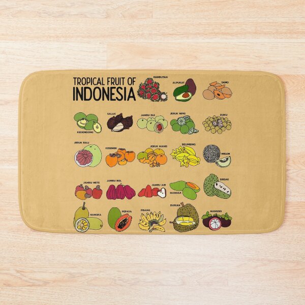 Item preview, Tropical Fruits of Indonesia Poster designed and sold by Sean-Evans.