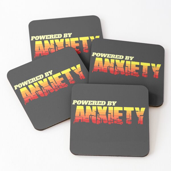 Item preview, Powered By Anxiety designed and sold by Chubuter.