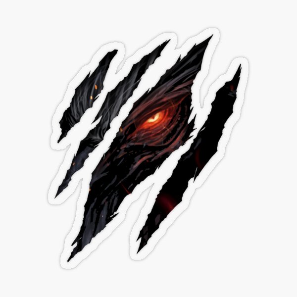 Ur Dragon Transparent Sticker