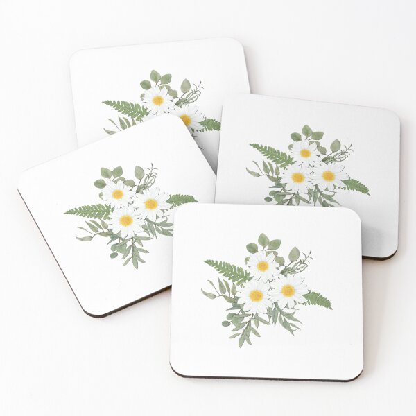 Item preview, Painted Сhamomile Bouquet designed and sold by Pavnud.