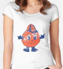 Distressed Otto Syracuse University Women's Fitted Scoop T-Shirt