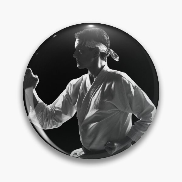 Item preview, Daniel Larusso In Classic Black and White designed and sold by ecdato.