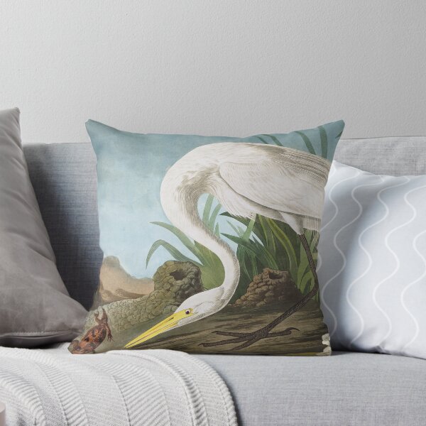 Item preview, White Heron - John James Audubon designed and sold by billythekidtees.