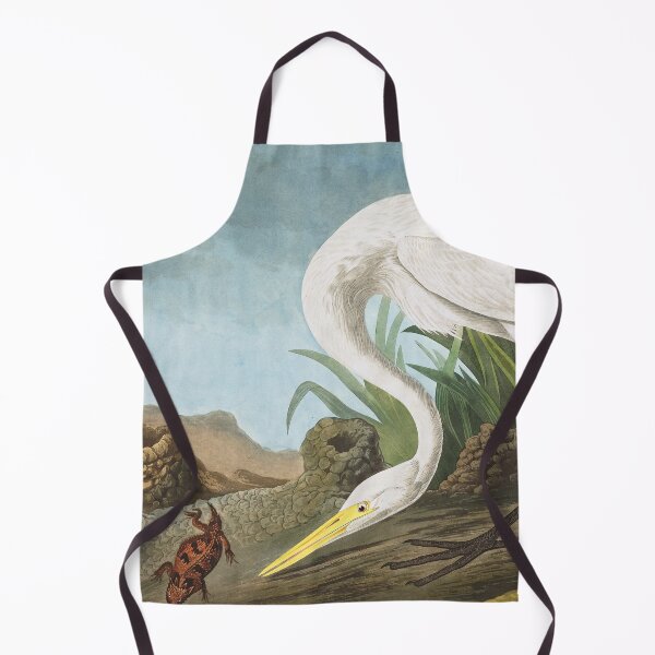Item preview, White Heron - John James Audubon designed and sold by billythekidtees.