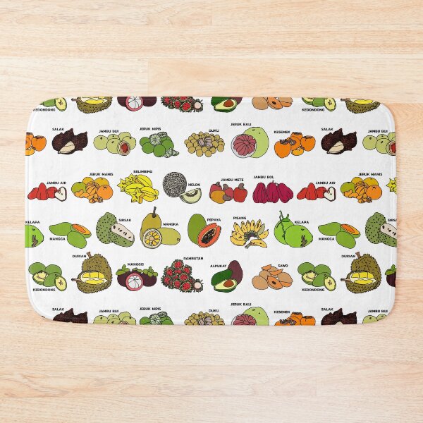 Item preview, Tropical Fruits Pattern with white background designed and sold by Sean-Evans.