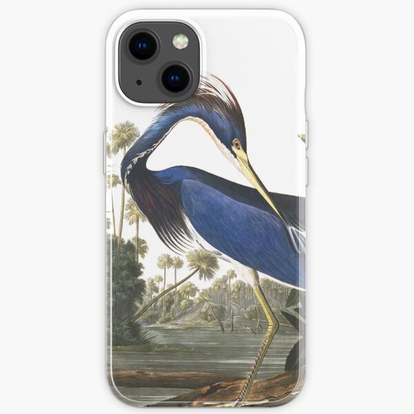 Tricolored Heron - John James Audubon iPhone Soft Case