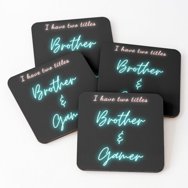Item preview, I Have Two Titles Brother and Gamer designed and sold by Desandu.