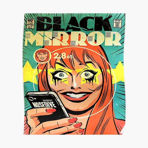 Poster Black Mirror Redbubble