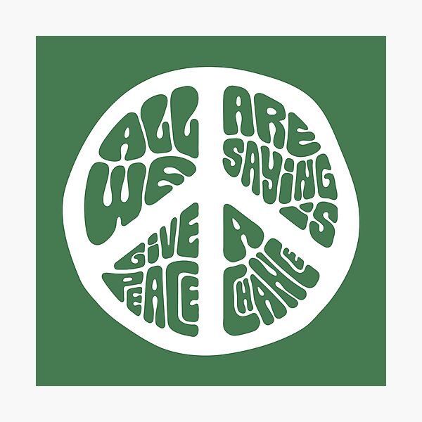 Peace Photographic Print