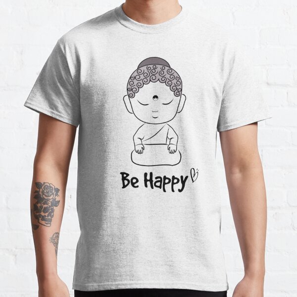 be happy little buddha - zen little buddha lotus position  Poster for Sale  by 0umStore